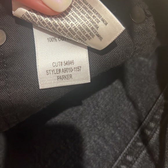 Agolde Parker Shorts - Picture 2 of 4